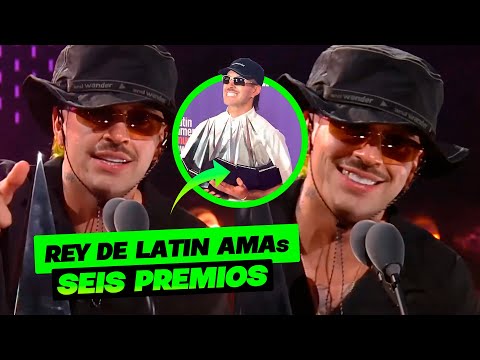 FEID EN LOS LATIN AMAS 2024 | SE LLEVÓ 6 PREMIOS A CASA | LATIN AMERICAN MUSIC AWARDS 🎙️