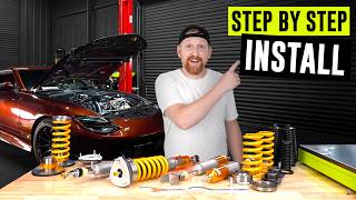How to Install Ohlins DFV Road Track Coilovers 2023 Nissan Z