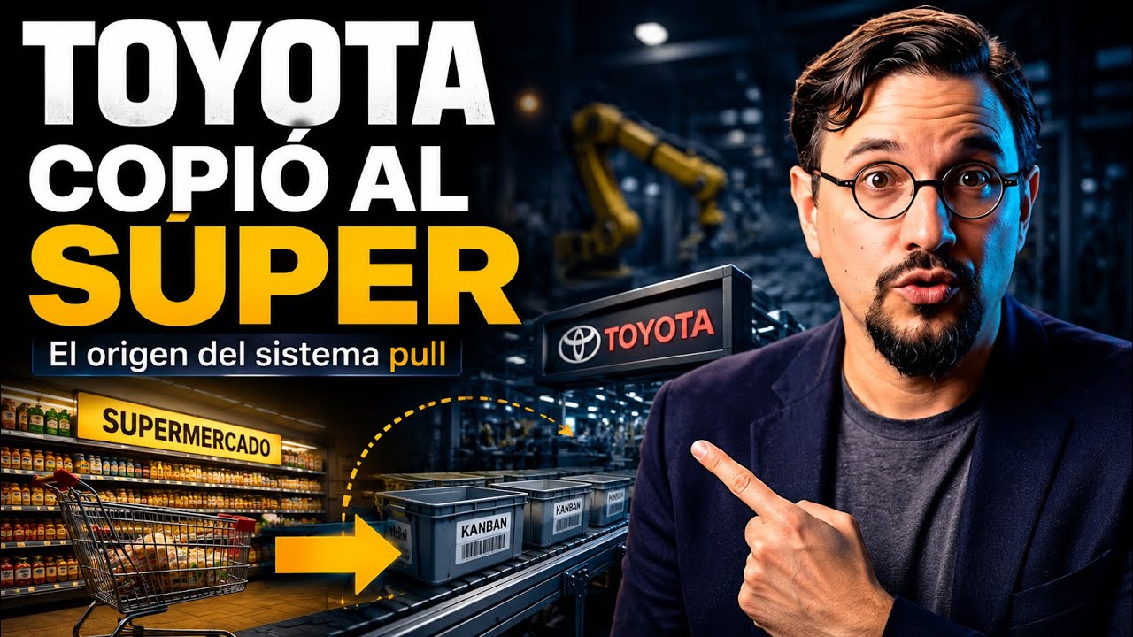 Portada de El sistema que hizo imbatible a Toyota lo copiaron de un supermercado