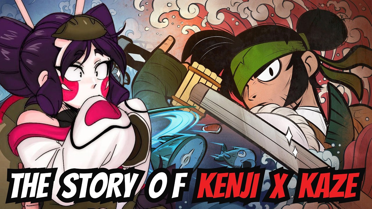 THE STORY OF KENJI X KAZE FROM ALL ANIMATIONS!🔥 #brawlstars