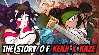 THE STORY OF KENJI X KAZE FROM ALL ANIMATIONS!🔥 #brawlstars #brawlstarstiktok #brawlstarsanimation