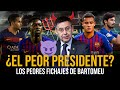 Los PEORES FICHAJES del BARÇA en la ERA BARTOMEU