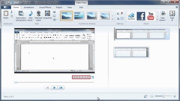 Movie Maker: Splitting Videos