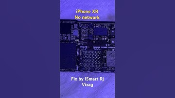 #iPhone XR # ￼ no network fix by ISR vizag ##￼#🔥🔥🔥🔥