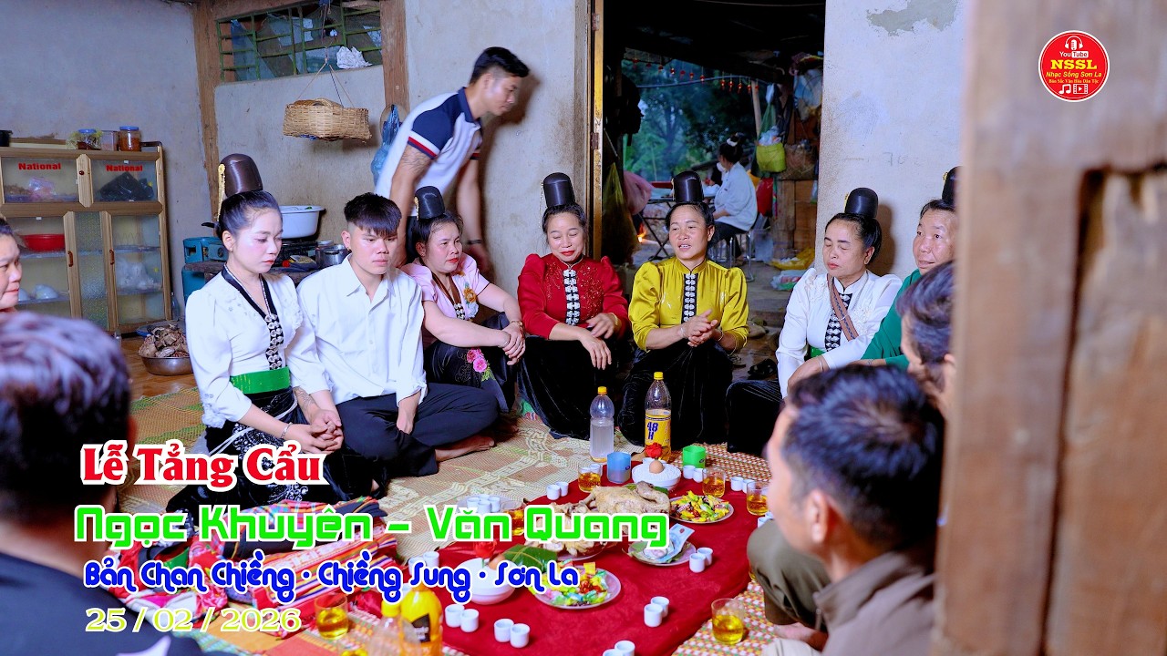 Toàn Cảnh Tẳng Cẩu CÔ DÂU NGỌC KHUYÊN CHÚ RỂ VĂN QUANG BẢN CHAN CHIỀNG CHIỀNG SUNG SƠN LA #nssl
