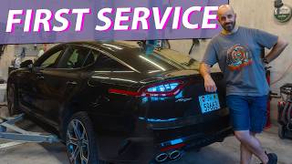 Is the Kia Stinger GT Actually Serviceable?