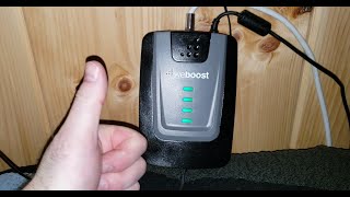 WEBOOST Cell Signal Booster at the Cabin - Unbox, Install, and Review!