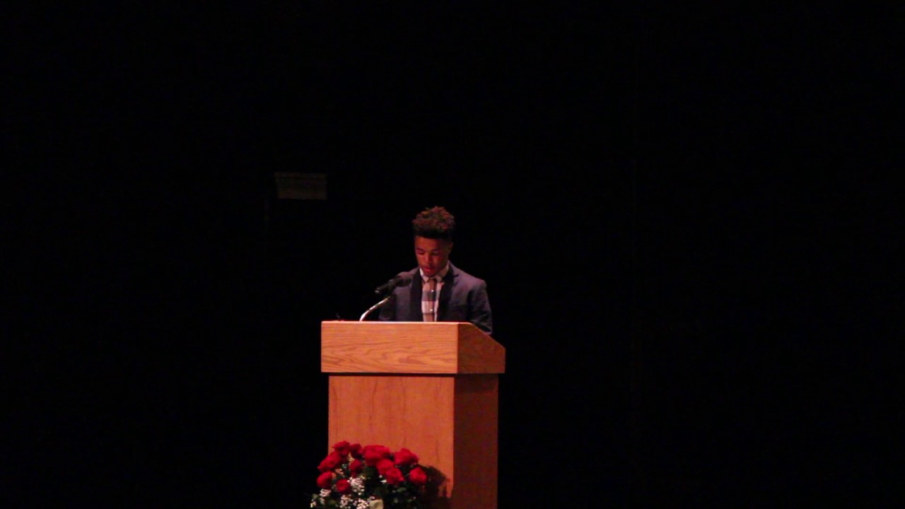 Kayden Milburn inspirational speech pressed cafe