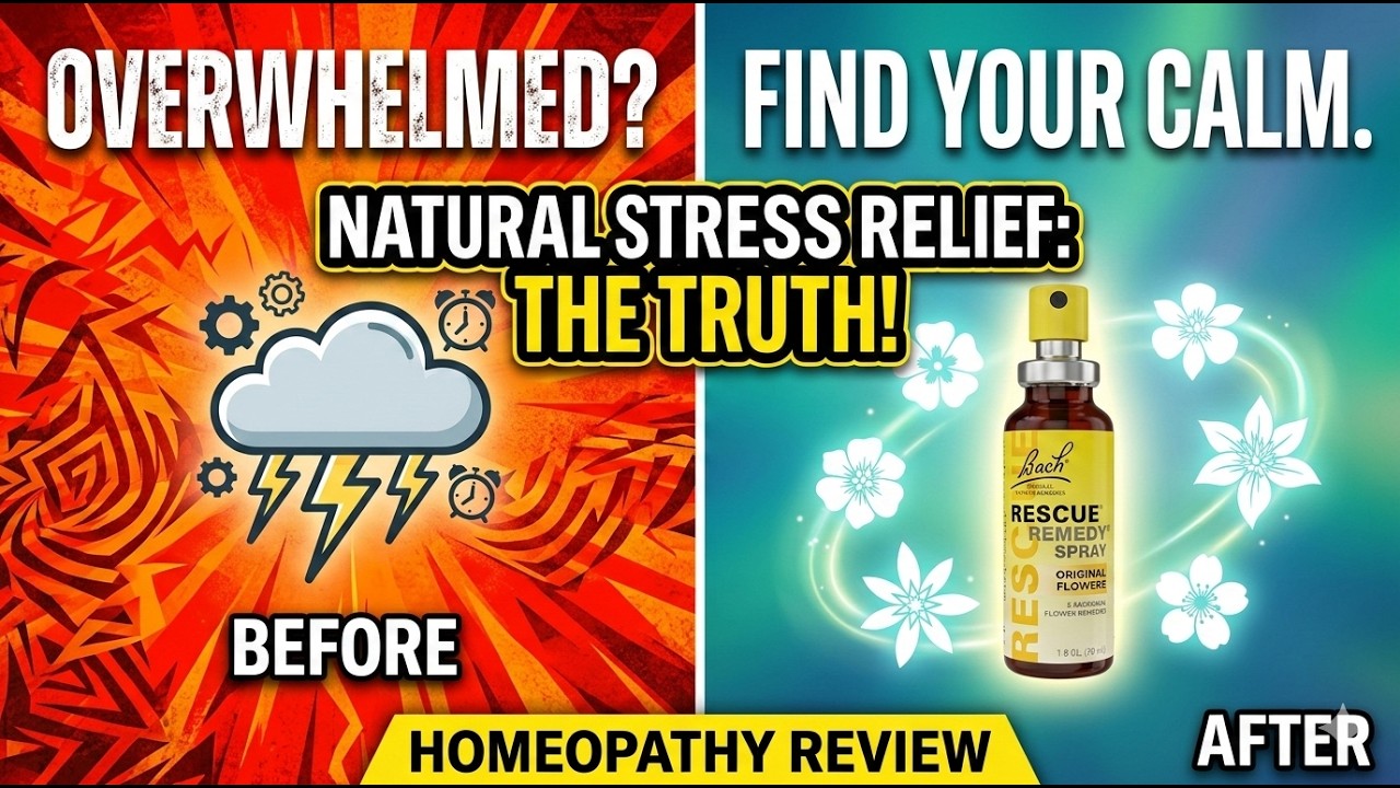 Natural Stress Relief: My Honest Review of Rescue Remedy (Homeopathy)