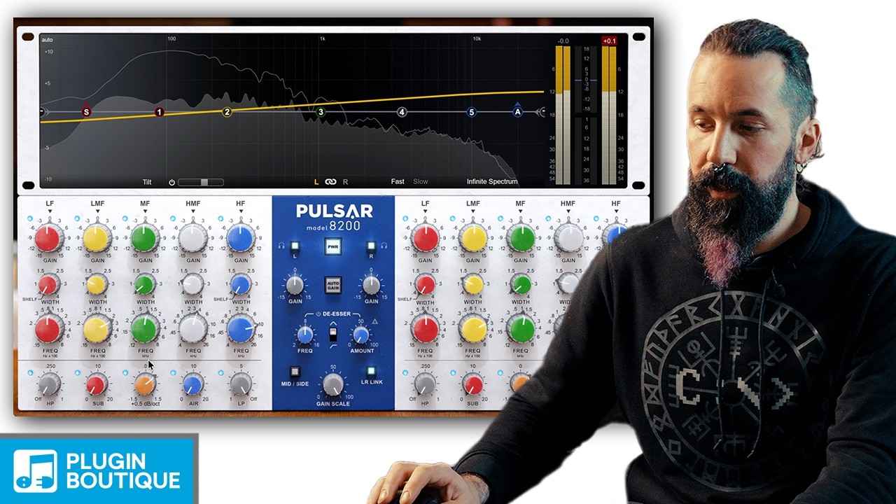 Точно воспроизведенный легендарный эквалайзер | Pulsar 8200