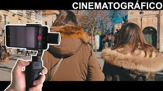 Conseguir un vídeo de ESTILO CINEMATOGRÁFICO con tu móvil y un gimbal (Freevision VILTA-M)