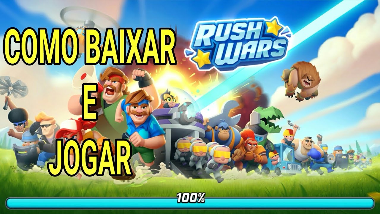 Rush Wars: Como BAIXAR e JOGAR SEM ERROS no Android e iOS