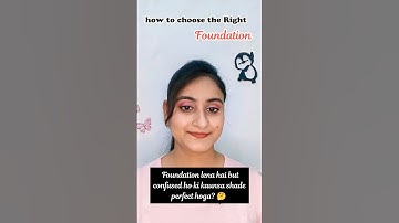 how to find your exact foundation shade #makeup #makeuptips #foundation ##shorts