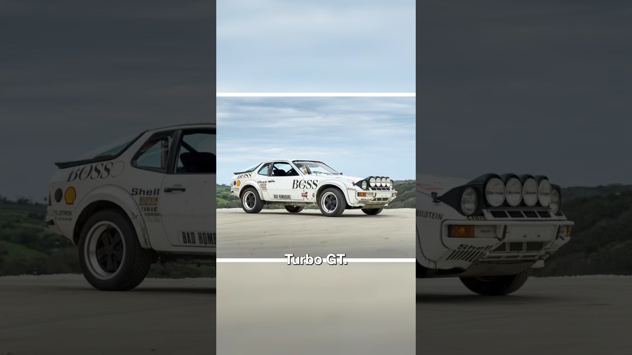 Storied Porsche rally car being auctioned