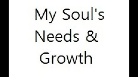 Sermon - My Soul's Needs And Biblical Keys For Growth - Paul Washer - God bless you and yours!