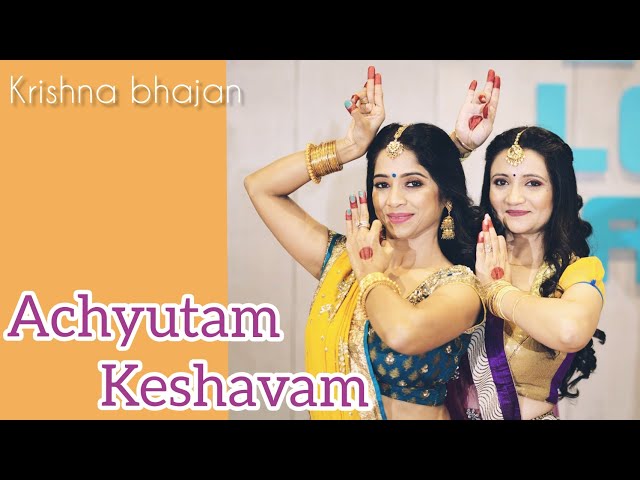 JANMASHTAMI DANCE/ ACHYUTAM KESHAVAM/ BEST KRISHNA DANCE/ NITA AMBANI DANCE/ GRACEFUL BHAJAN DANCE class=