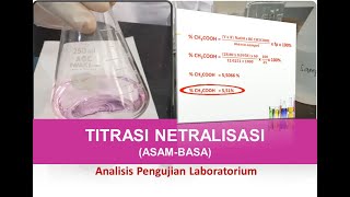 Titrasi Asam Basakadar Asam Asetat Tutorial Prosedur Perhitungan