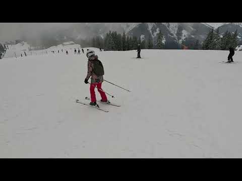 Ski SaalbachHintergelmm 147 blue slope Bernkogel