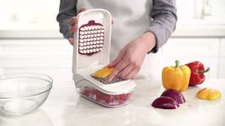OXO Good Grips Vegetable Chopper with Easy-Pour Opening - The Peppermill