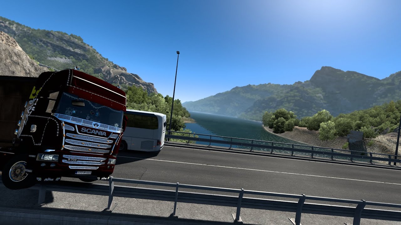 LAGGING SIMULATOR 2 I ETS2 TMP CALAIS - YouTube