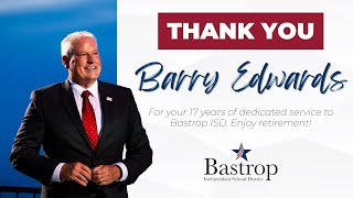 Thank You Barry Edwards