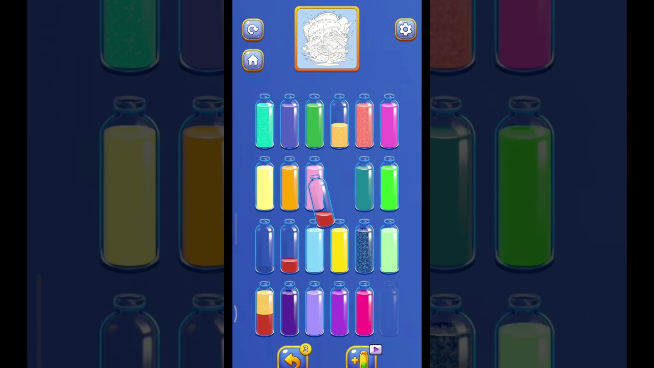 Pain sort : Color puzzle 