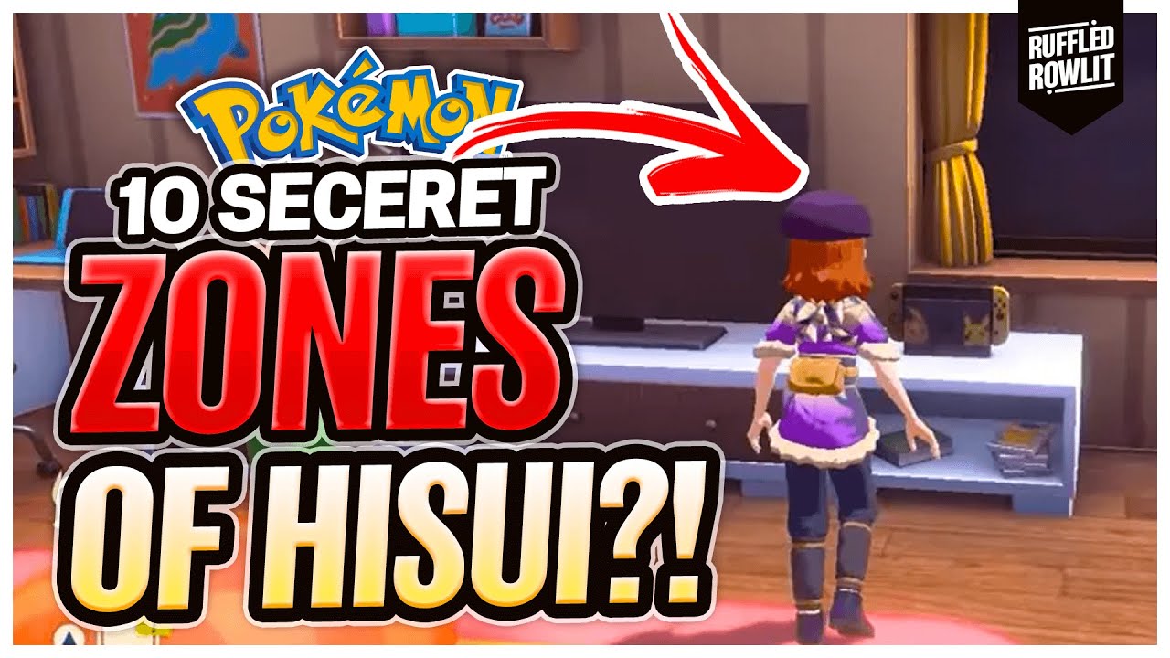 SECRET LOCATIONS & MYSTERIES ZONES in Pokemon Legends Arceus You MISSED