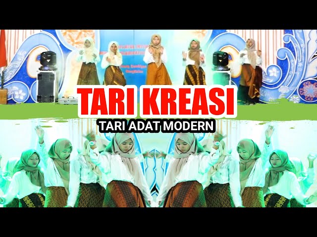 TARI KREASI - Tari Adat Modern || MID. ATTHOLABIYATUL KHOIRIYAH class=