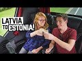 Accidentally Booked FIRST CLASS! (Bus Ride from Latvia to Estonia)