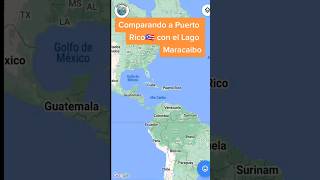 Puerto Rico cabe en el Lago Maracaibo ????? mundo