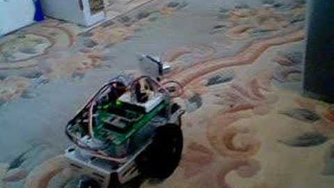 Boe Bot Ping Sensor Escape from Boe Bot eye view