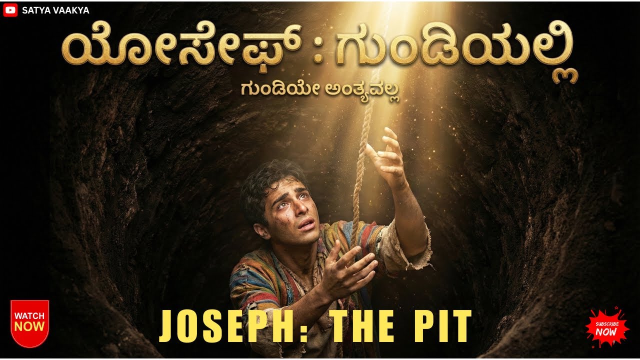 ಗುಂಡಿಗೆ ತಳ್ಳಲ್ಪಟ್ಟ ಯೋಸೇಫ್ | ಯೋಸೇಫಿನ ಕಥೆ | A Powerful Biblical Story of Joseph