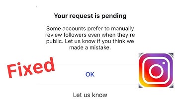 How To Fix Instagram Your Request Is Pending Problem  | Your Request Is Pending Problem Instagram