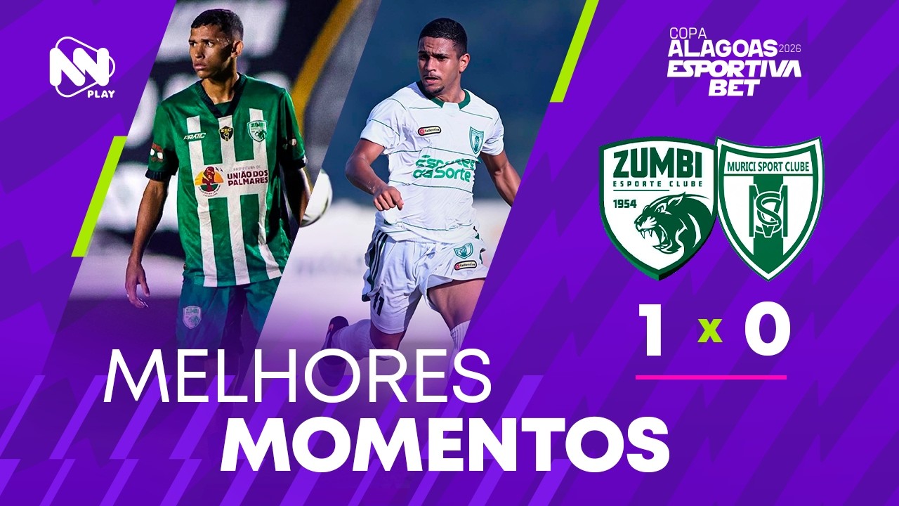 Melhores momentos COMPLETO - ZUMBI x MURICI - Copa Alagoas 2026