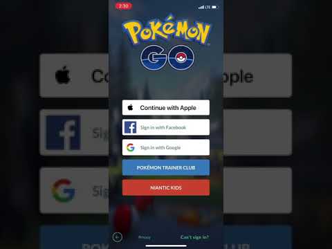 How to fix sign in with google, Facebook, and apple on Pokémon go (March 2022)