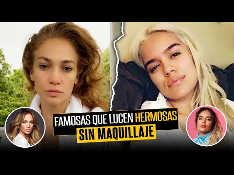 Video: Top 10 De Las Estrellas Más Bellas Sin Maquillaje