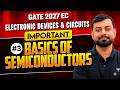 GATE 2027 EC |Electronic Devices & Circuits| Important Basics of Semiconductors #3 | Shishir Das Sir