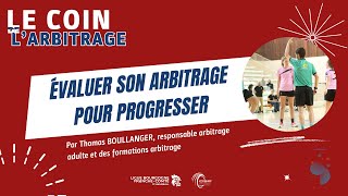 Webinaire Arbitrage -  Évaluer son arbitrage pour progresser