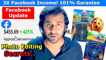 Facebook Se Paisa 3X बढ़ाएं 😱 | 3D Photo Editing Trick Revealed!