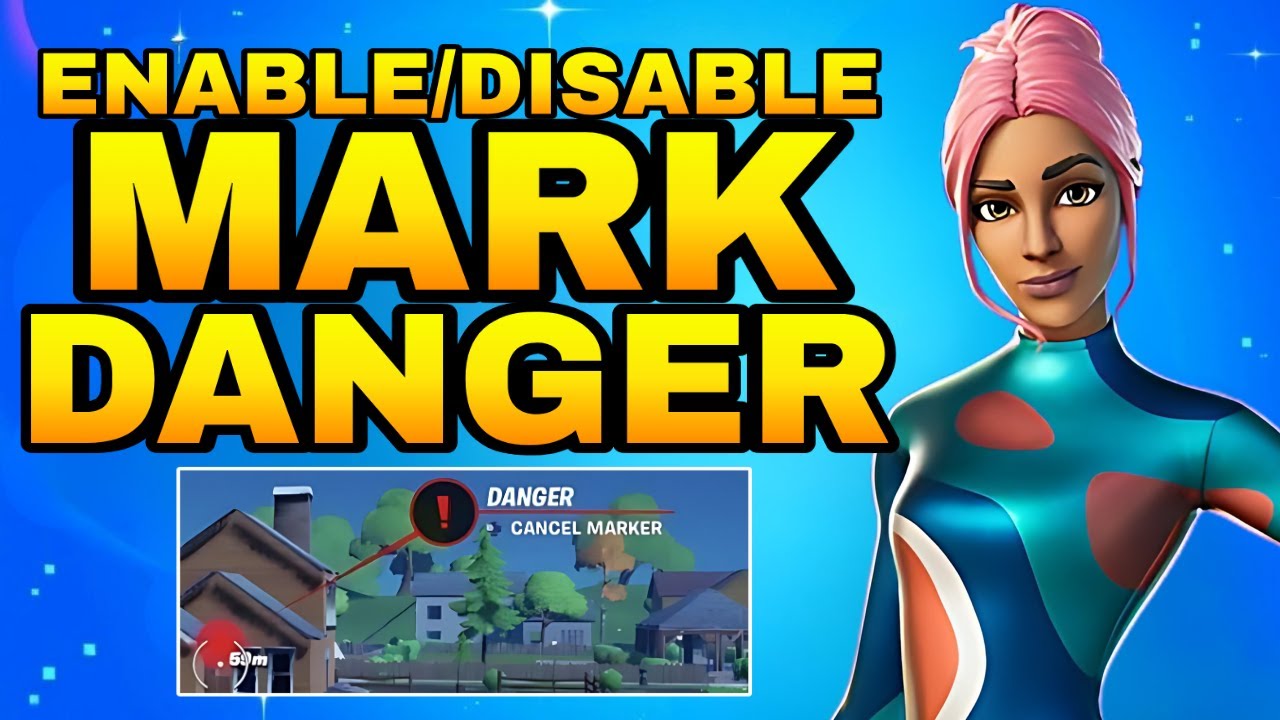 How To Enable & Disable Mark Danger When Targeting In Fortnite - YouTube
