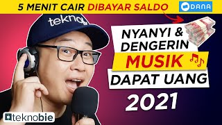 Dengarkan Musik Dapat Duit | Aplikasi Penghasil Uang Termudah Tiktok yang nyanyi (2023)