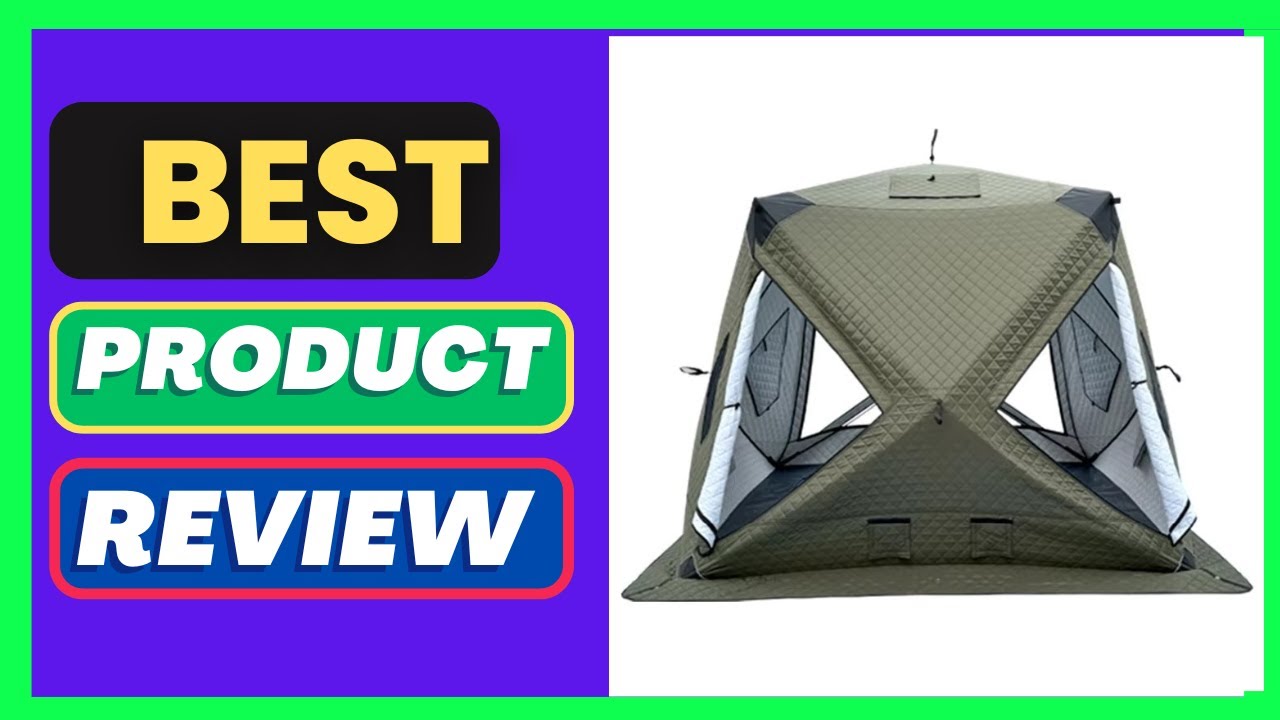Winter Outdoor Camping Ice Fishing Tent Portable