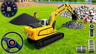 محاكي حفارة وشاحنة نقل التراب العاب البناء الثقيلة اندرويد  Android Gameplay Excavator Simulator screenshot 3