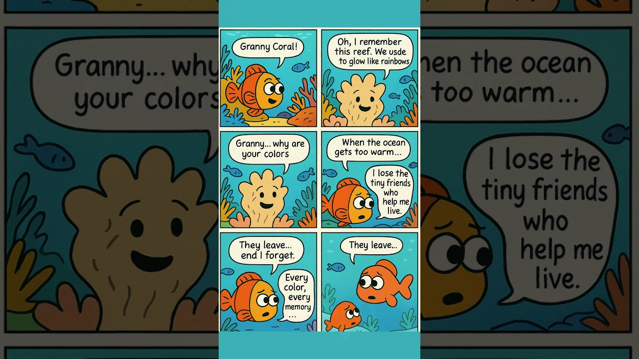 “𝗖𝗼𝗿𝗮𝗹𝘀 𝗮𝗿𝗲 𝗯𝗹𝗲𝗮𝗰𝗵𝗶𝗻𝗴 — 𝗹𝗶𝗸𝗲 𝗼𝗰𝗲𝗮𝗻𝘀 𝗹𝗼𝘀𝗶𝗻𝗴 𝘁𝗵𝗲𝗶𝗿 𝗺𝗲𝗺𝗼𝗿𝗶 