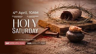 Pastor Rajesh Mathew | 04 Apr 2026 | Holy Saturday | JGM