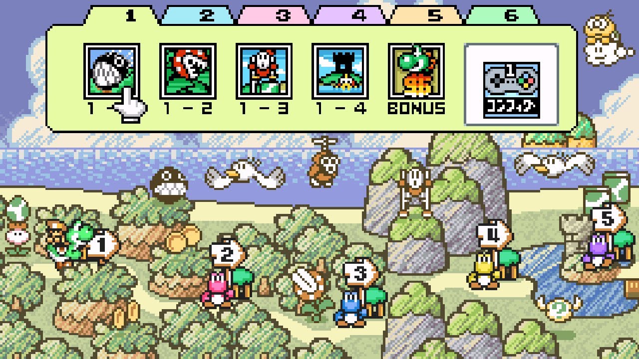 Yoshi's Island Prototype Edition - Canceled Version. ᴴᴰ