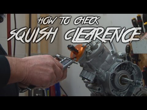 Motocross -How to Check Squish Clearances