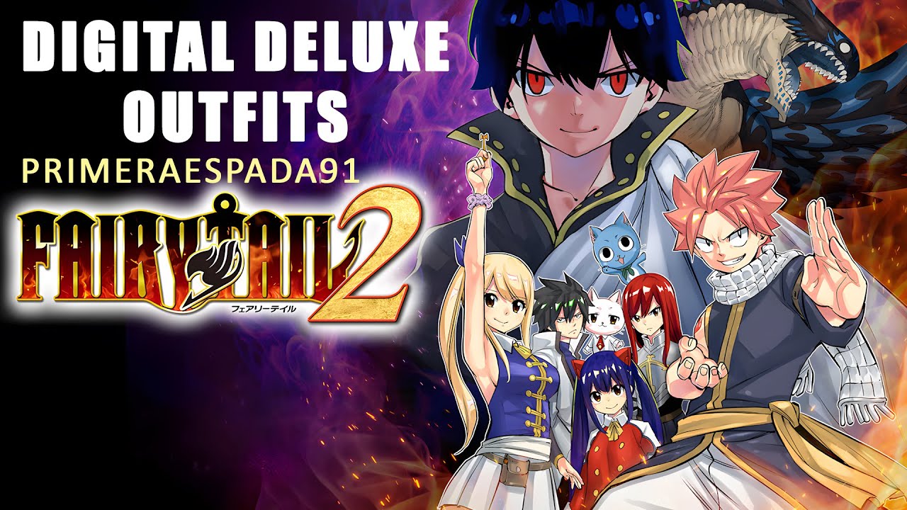 Fairy Tail 2: Digital Deluxe Outfits - YouTube
