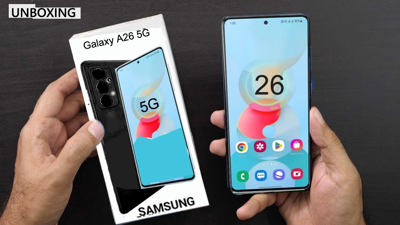 Samsung Galaxy A26 Unboxing | Samsung A26 5G Review, Price, Launch ...