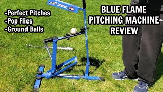 LVS Blue Flame Pro Ult Pitching Machine